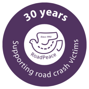 RoadPeace 30 Years roundel