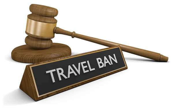 Travel ban conviction