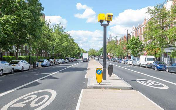 TfL safe speed 20mph with enforcement camera